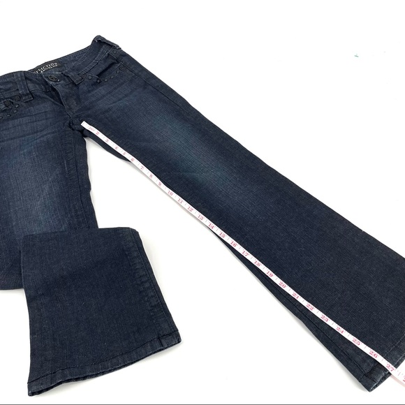 Affliction Jade Boot Cut Embellished Cross Jean - Picture 8 of 10